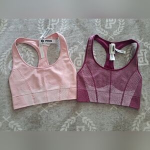 PINK sports bras bundle (S) NWT